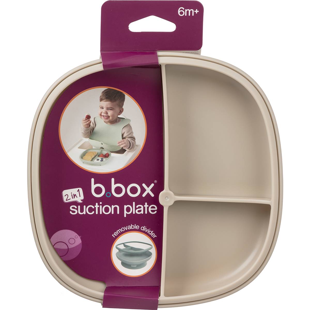 B.Box 2-In-1 Suction Plate Assorted each