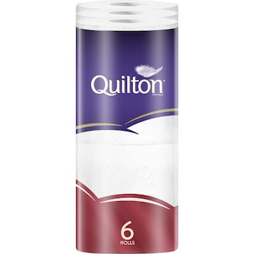 Quilton Gold Shea Butter 4 Ply Toilet Paper 6 pack