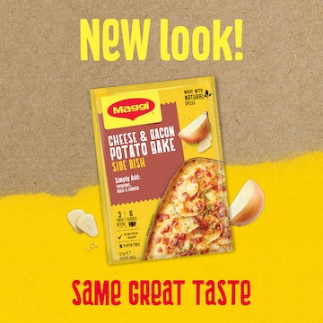 Maggi Side Dishes Cheese & Bacon Potato Bake 21g