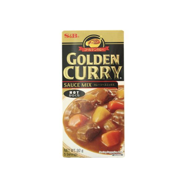 S&B CURRY GOLDEN HOT 92G