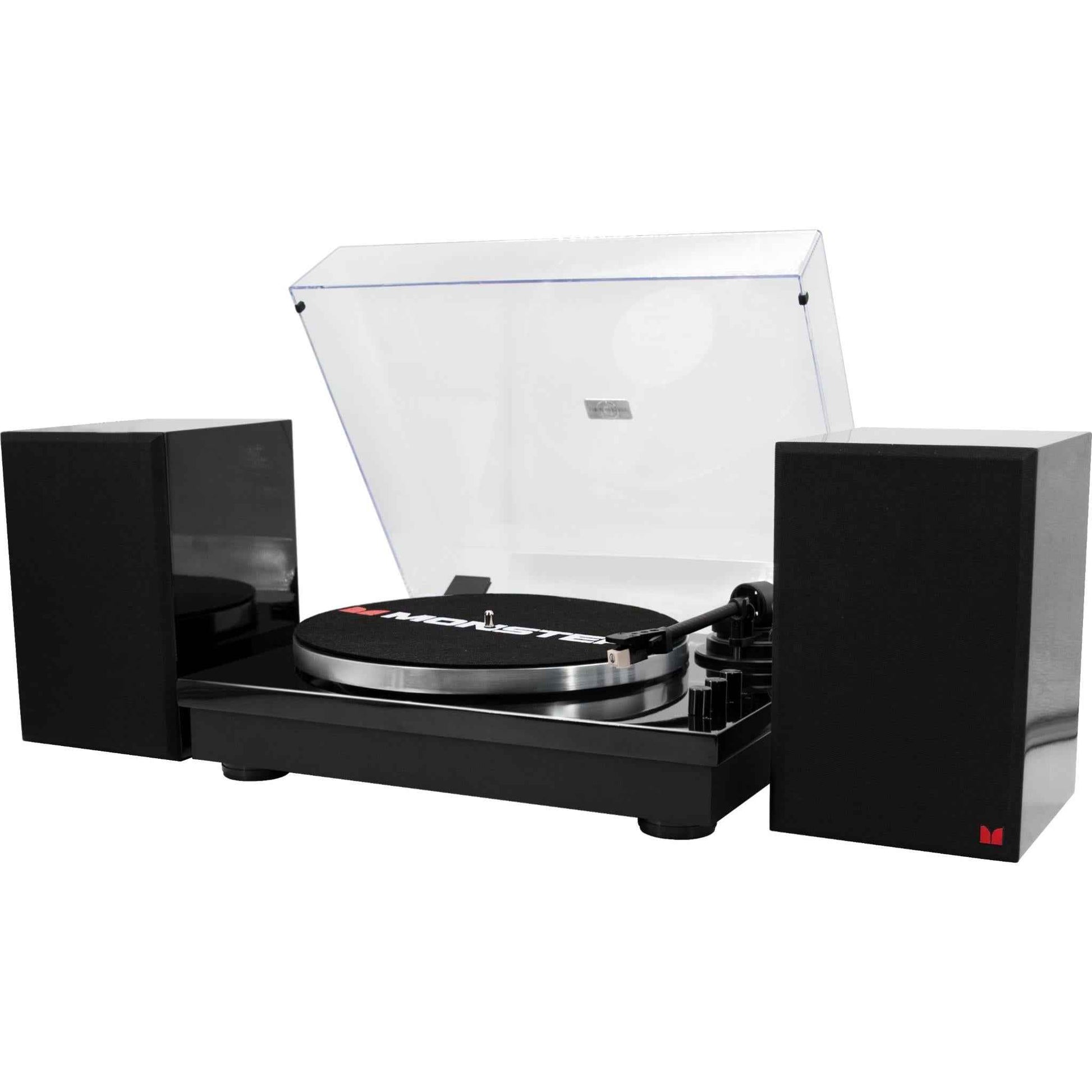 Monster MT-TT03 HIFI Bluetooth 5.0 Turntable with 2 Speakers