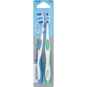 All Smiles Toothbrush Soft 2 pack