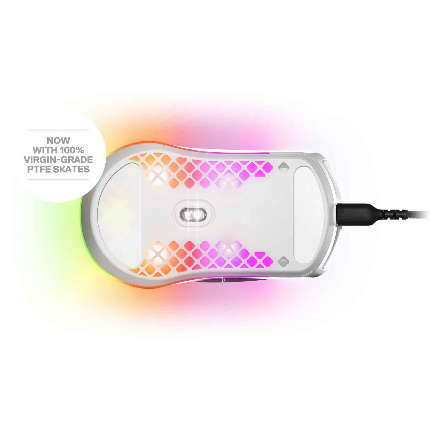 SteelSeries Aerox 3 Wired Gaming Mouse Snow