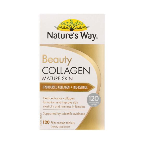 NATURE'S WAY BEAUTY COLLAGEN MATURE SKIN 120PK