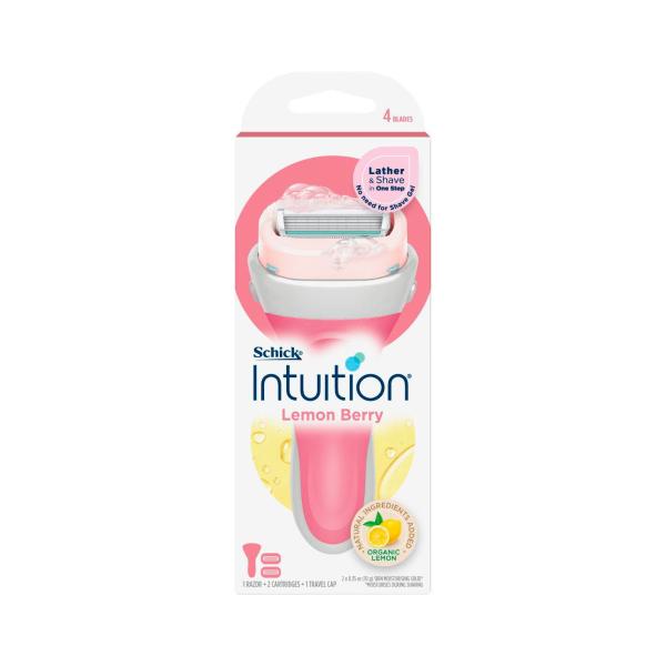 SCHICK INTUITION RAZOR KIT LEMON BERRY 1EACH
