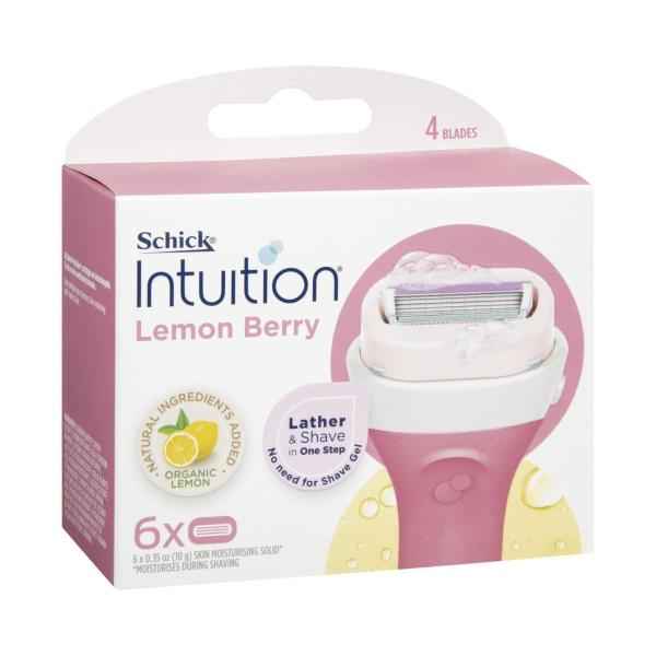 Intuition Lemon Berry Refill Blades