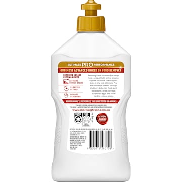 Morning Fresh Ultimate Lemon Dishwashing Liquid Washing Up Dish Wash 350mL