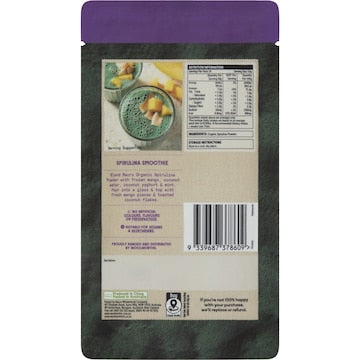 Macro Organic Spirulina Powder 100g