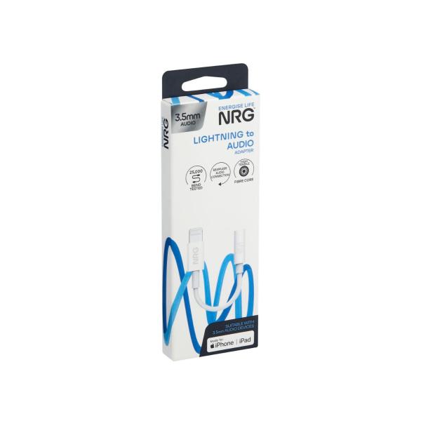 NRG LIGHTNING TO 3.5MM AUDIO ADAPTER