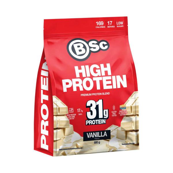 BSC HIGH PROTEIN POWDER VANILLA 800G