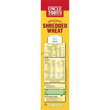 Uncle Tobys Original Shredded Wheat Biscuits 16 pack