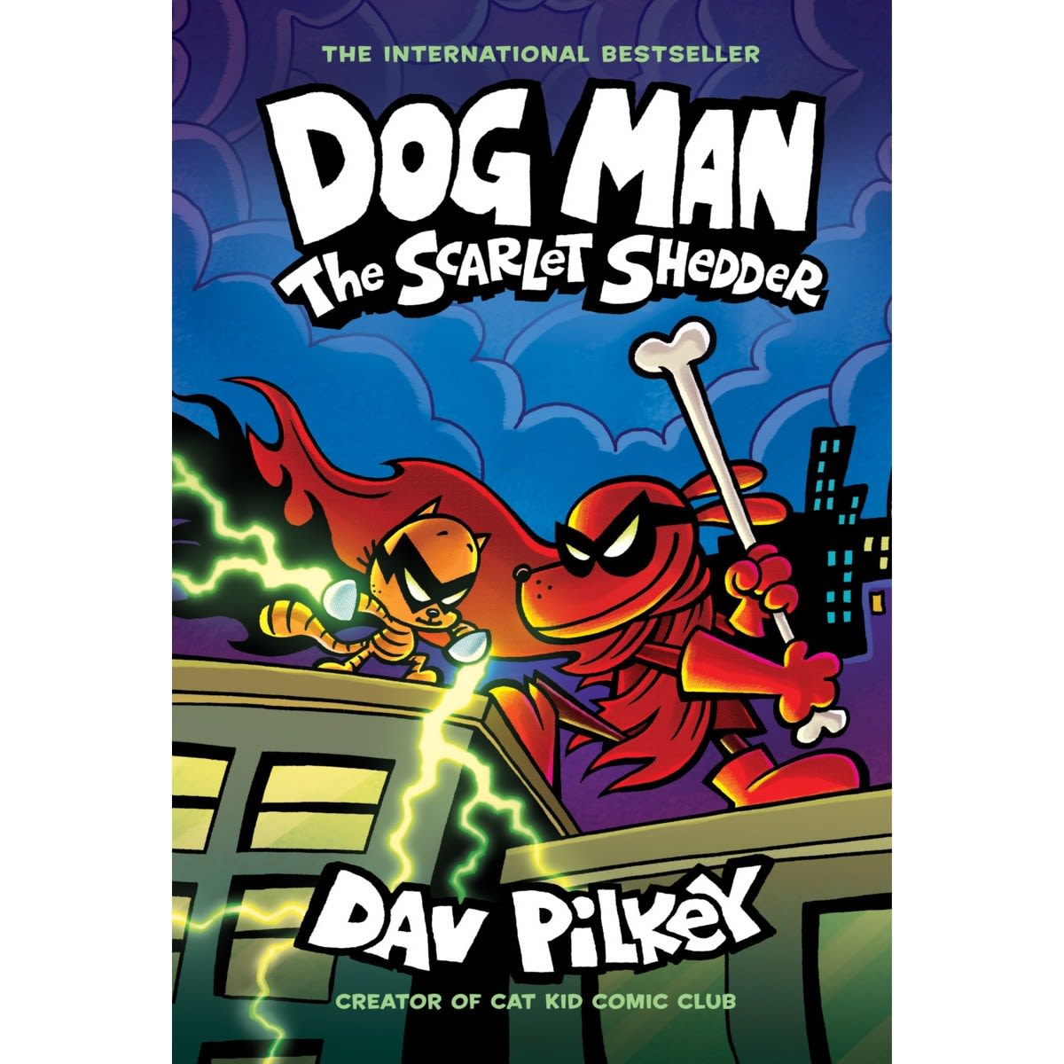 Dog Man: The Scarlet Shedder by Dav Pilkey - Book