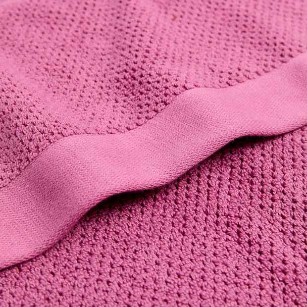 Milo Australian Cotton 7 Piece Towel Set - Red Violet