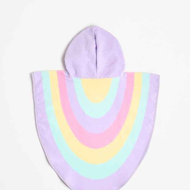 Kids Hooded Towel - Rainbow