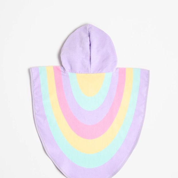 Kids Hooded Towel - Rainbow