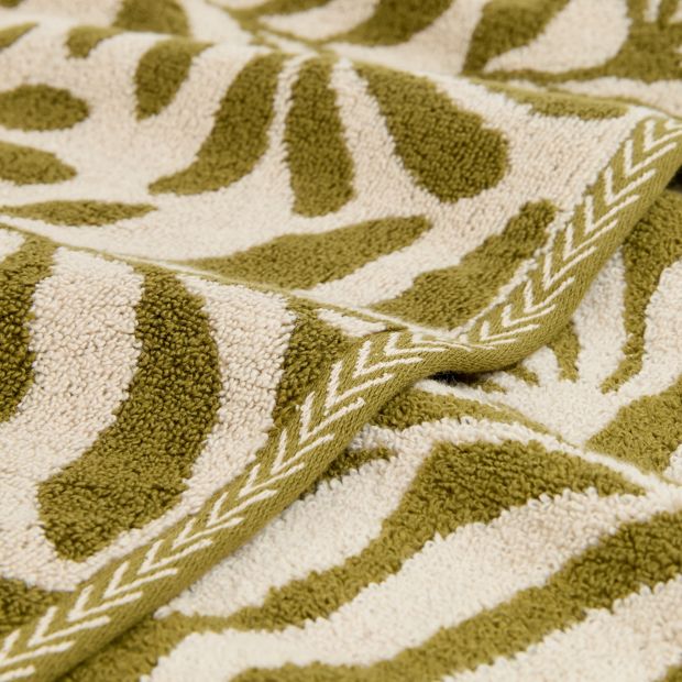 Botanica Australian Cotton Textured Bath Towel - Avocado