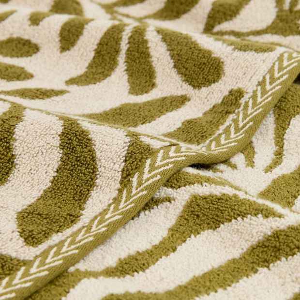 Botanica Australian Cotton Textured Bath Towel - Avocado