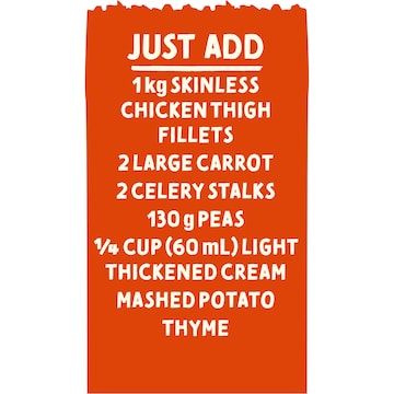 McCormick Slow Cooker Country Chicken Casserole Recipe Base 40g