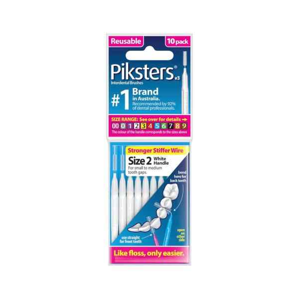 Interdental Brushes White Size 2