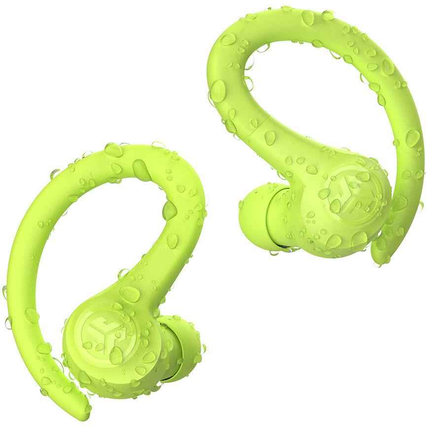 JLab Go Sport+ True Wireless In-Ear Headphones (Neon Yellow)