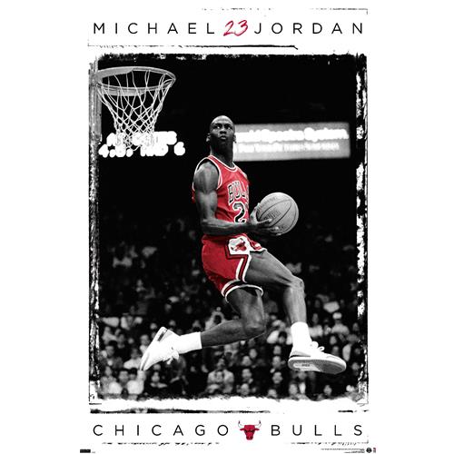 Michael Jordan - Dunk Poster
