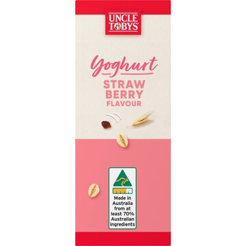Uncle Tobys Yoghurt Muesli Bars Strawberry 469g