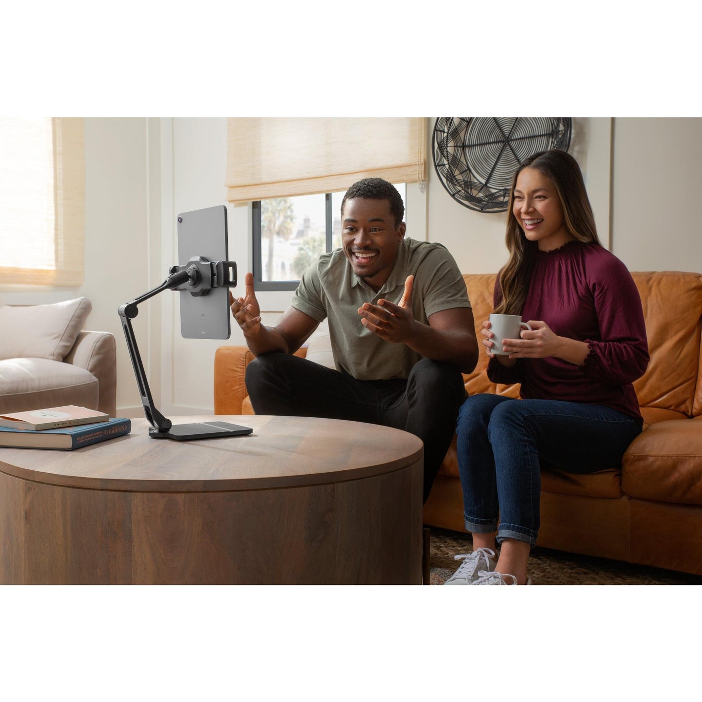 Twelve South Hoverbar Duo iPad/Tablet Stand with Quick Release (Black)