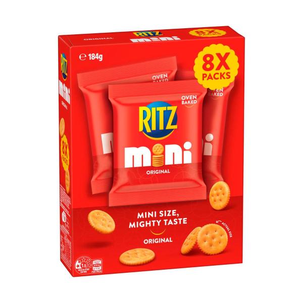 RITZ MULTIPACK CRACKERS:ORIGINAL:.:184 GRAM