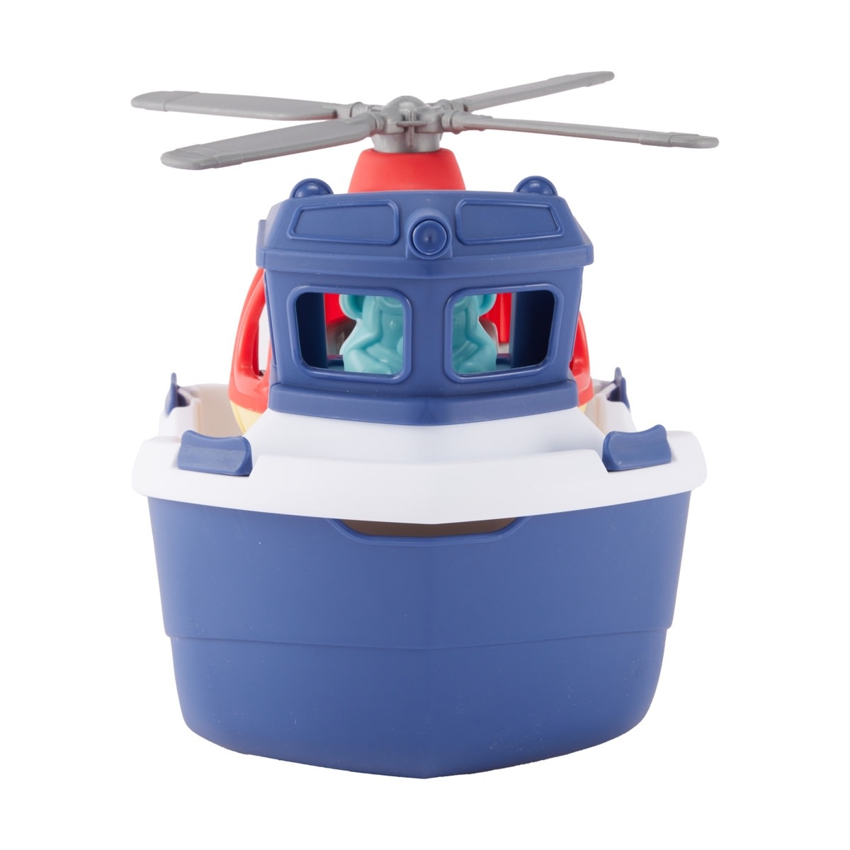 Bath Time Boat and Helicopter