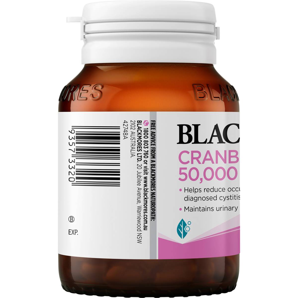 Blackmores Cranberry Forte 50000mg Capsules 30 pack