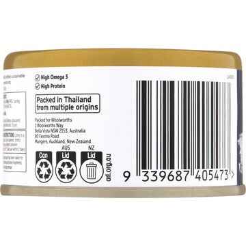 Woolworths Yellowfin Tuna Chunks Springwater & Sea Salt 95g