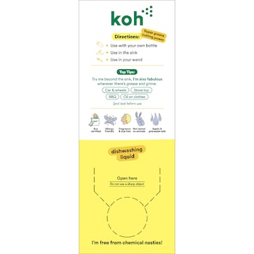 Koh Dishwashing Liquid Refill Pack 1.5L