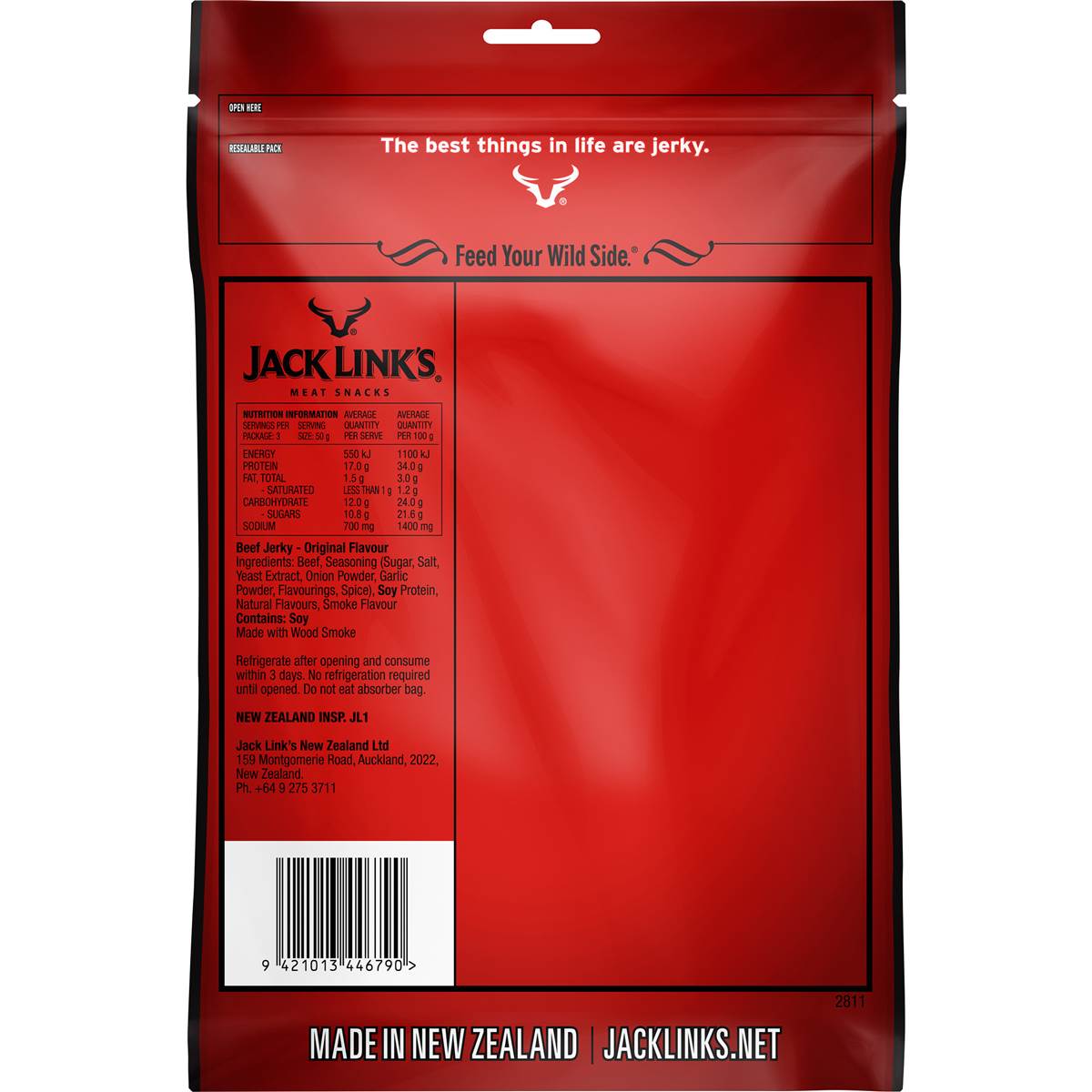 Jack Link's Original Beef Jerky 150g