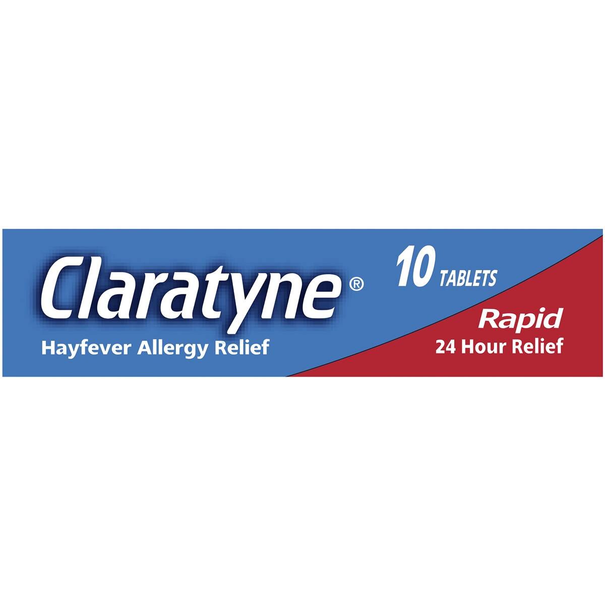 Claratyne Hayfever Allergy Relief Antihistamine Tablets 10 Pack