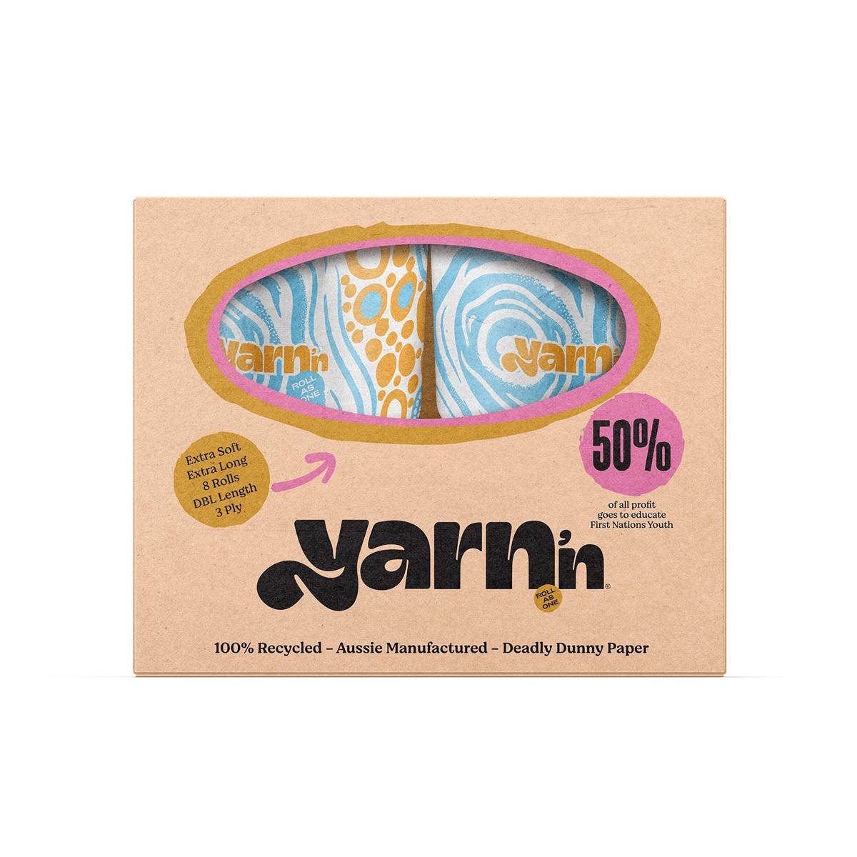 Yarn'n Deadly Dunny Paper 8 pack