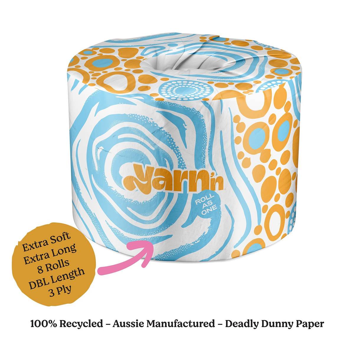 Yarn'n Deadly Dunny Paper 8 pack