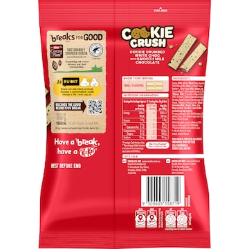 KitKat Cookie Crush Mini Chocolate Bars 11 Pack 154g