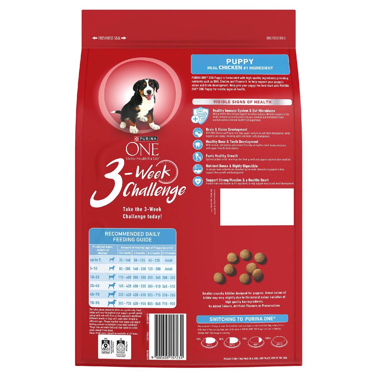 Purina One Puppy Dry Dog Food Chicken 2.5kg