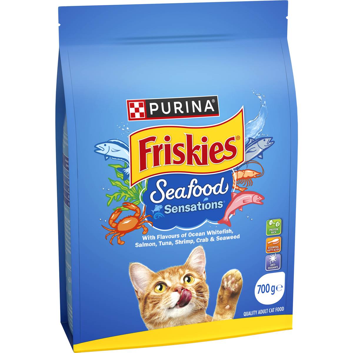 Friskies Seafood Sensation Cat Food 700g