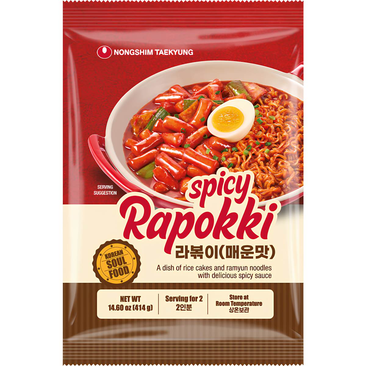 Nongshim Spicy Rappoki 414g