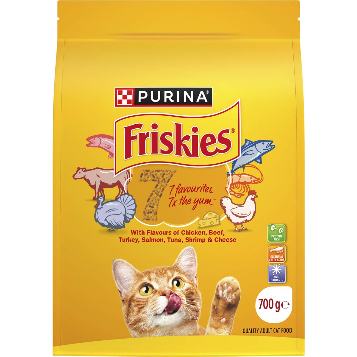 Friskies Cat Food Seven 700g