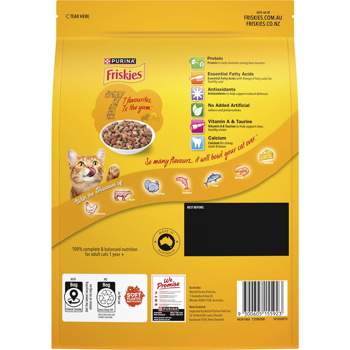 Friskies Cat Food Seven 700g