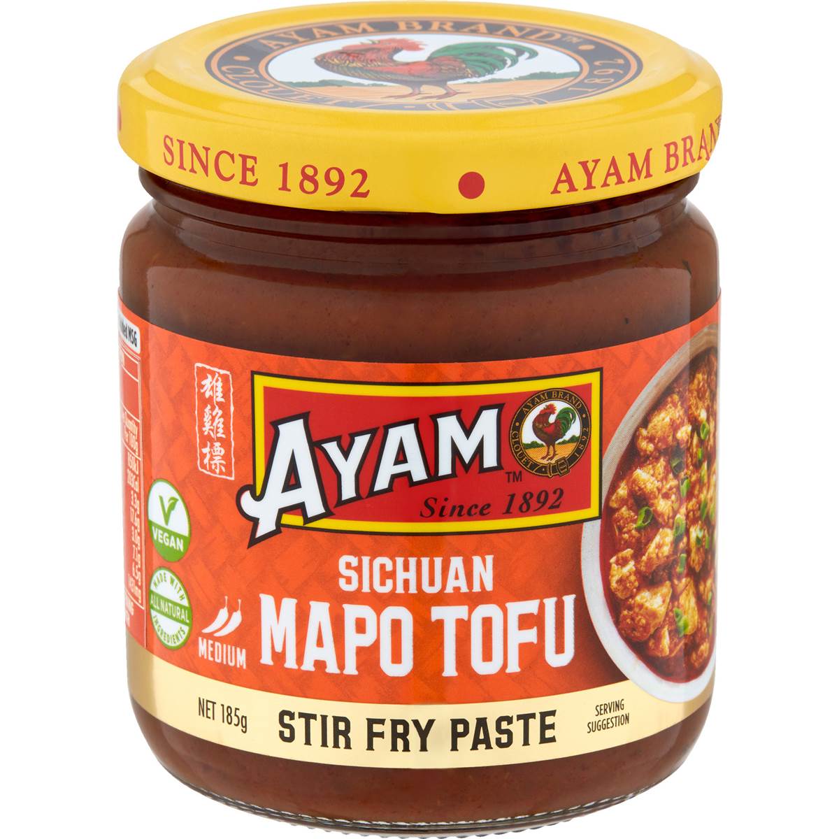 Ayam Sichuan Mapo Tofu Stir Fry Paste 185g