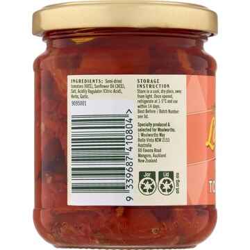 La Gina Semi Dried Tomatoes 190g