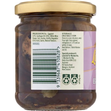 La Gina Marinated Eggplant 190g