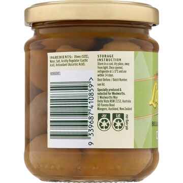La Gina Bella Di Cerignola Olives 200g
