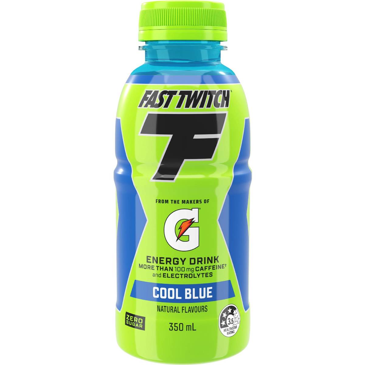 Gatorade Fast Twitch Energy Drink Cool Blue 350mL