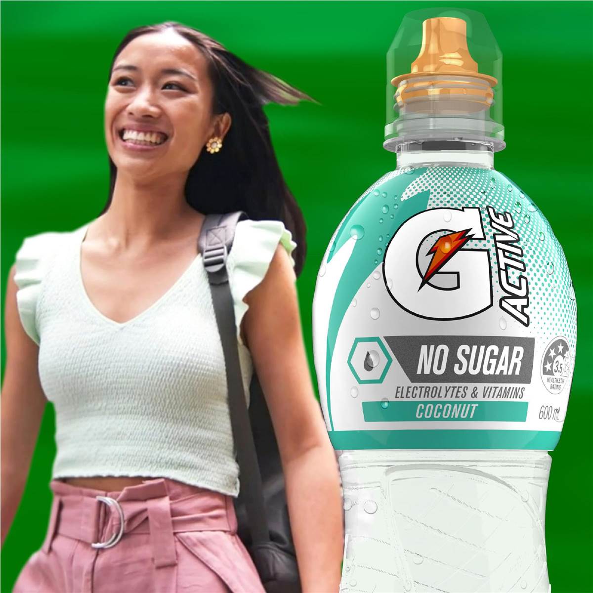 Gatorade G Active Coconut Breeze 600mL