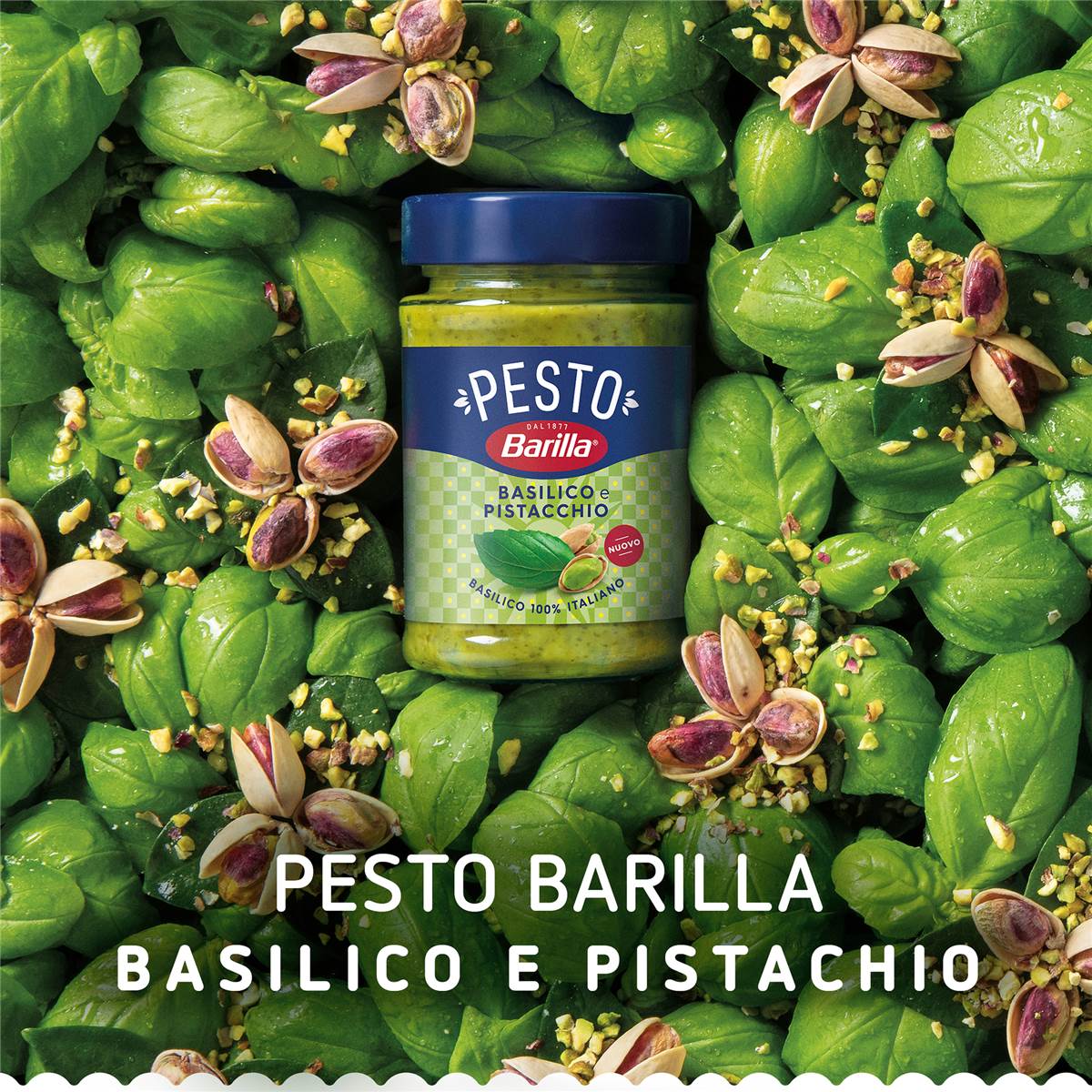 Barilla Pesto Basilico & Pistacchio Pasta Sauce 190mL