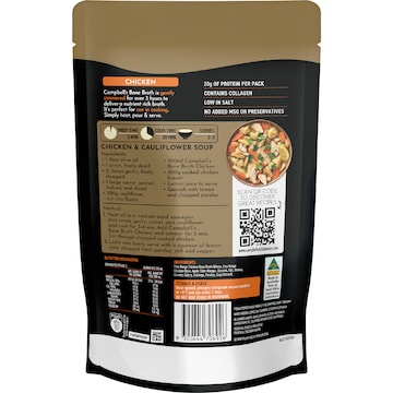 Campbell's Real Bone Broth Chicken Pouch 500mL